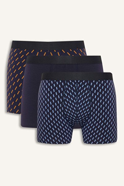 DeFacto Regular Fıt Çizgili 3'lü Boxer G9292AX26SP