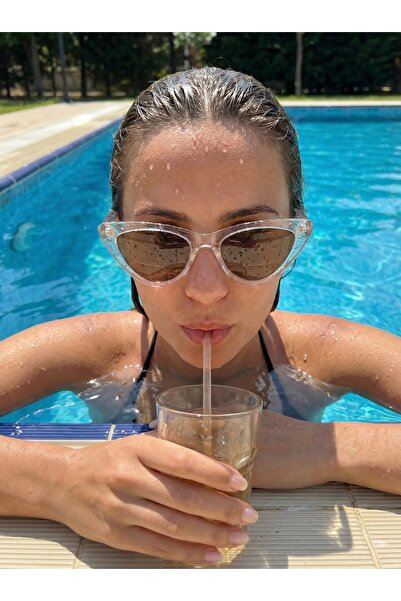 JULIANO Duda White Polarized Sunglasses