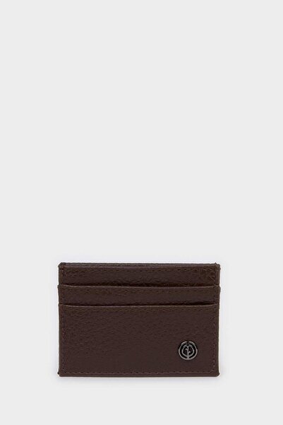 DeFacto Men's Faux Leather Card Holder H0226Axns