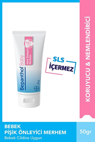 Bepanthol Baby Pişik Önleyici Merhem 50gr ( Sls, Parfüm Içermez )