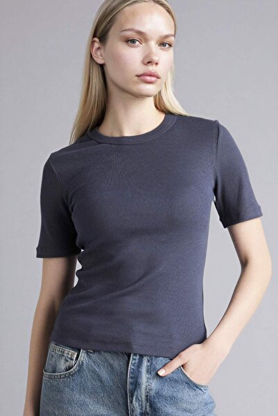 DeFacto Slim Fit Basic Ribbed Camisole T-Shirt G8490Ax26Sp