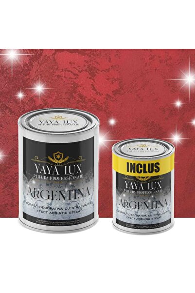 YaYa Color Pachet 2 L + 1 L Inclus, Vopsea Decorativa de Lux Argentina, Visin...