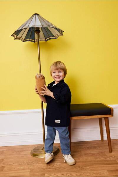 DeFacto Pantaloni cu picior drept pentru bebelusi baieti B6744A526SP