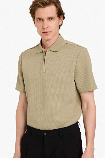 DeFacto Regular Fit Polo Collar Short Sleeve Polo T-Shirt D7227Ax26Sp