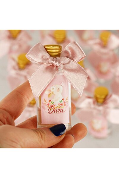 Çikolata Atölyesi Tavşan Temalı Kız Bebek Kolonya Şişesi 25 Adet