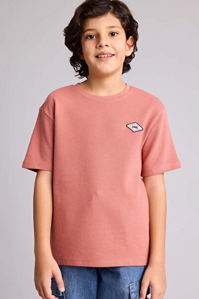 DeFacto Oversıze Patch Detaylı Tişört Erkek Çocuk G6988A826SM
