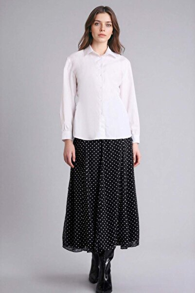 DeFacto Πουά Σιφόν Μίντι Φούστα G6015AX26SP