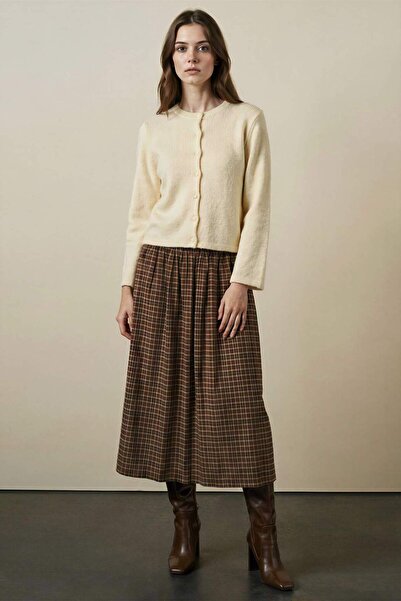 DeFacto A Form Printed Maxi Skirt G9283Ax26Sp