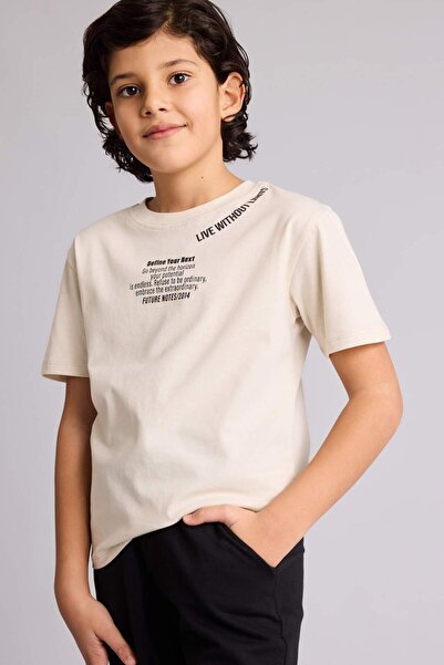 DeFacto Printed T-Shirt Boys G7469A826Sm