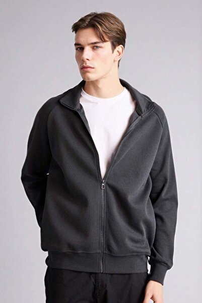 DeFacto Breathable Boxy Fit Cardigan F9544Ax26Sp