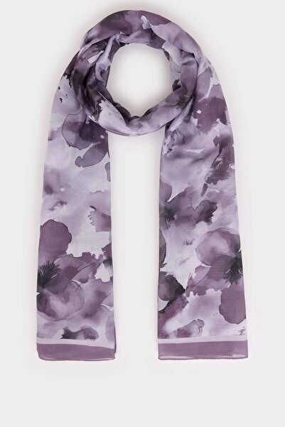 DeFacto Дамски скромна шамия с флорални мотиви H1017AXNS