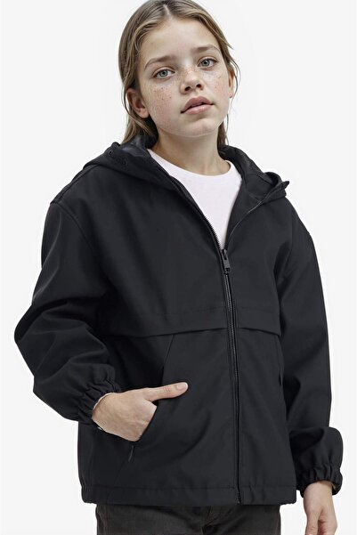 DeFacto Water Repellent Hooded Raincoat for Girls E0058A826Sp