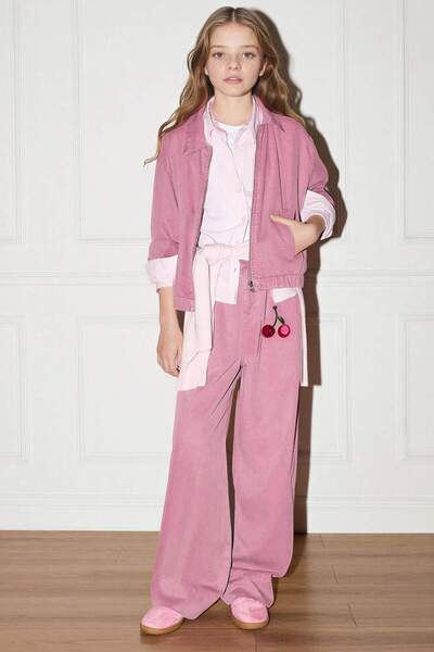 DeFacto Wıde Leg Tencel Pantolon Kız Çocuk G6368A826SM