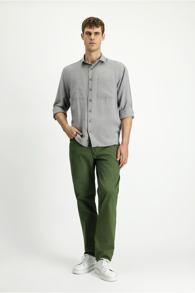 Kiğılı 7 Drop slim fit Dar croială material elastic Pantaloni din pânză / chino