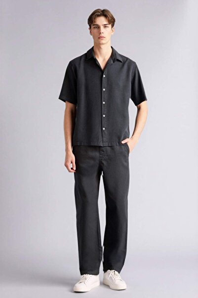 DeFacto Pantaloni 100% bumbac, croială largă F6129AX26SP