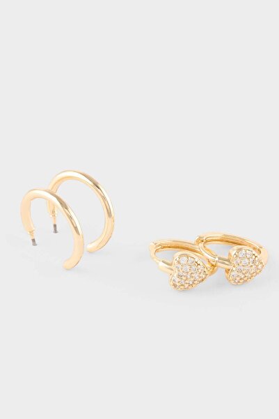 DeFacto Women's 2-Piece Earrings H1692Axns