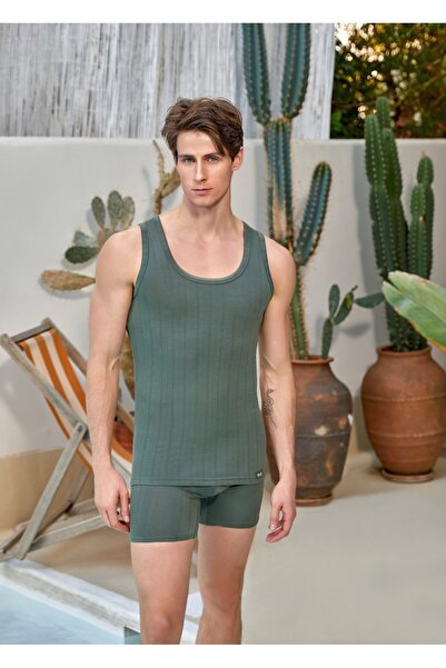 Berrak Men's Premium Athlete Breathable Textured Bamboo Fabric