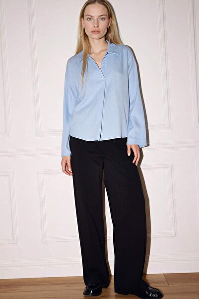 DeFacto Pantaloni drepți cu picior larg G2920AX26SP