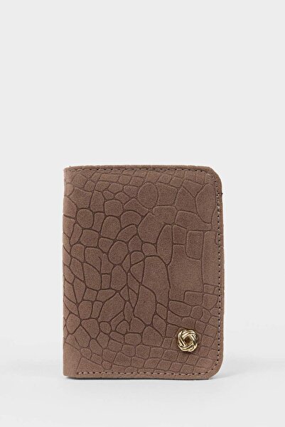 DeFacto Γυναικείο πορτοφόλι σουέτ G5071AXNS