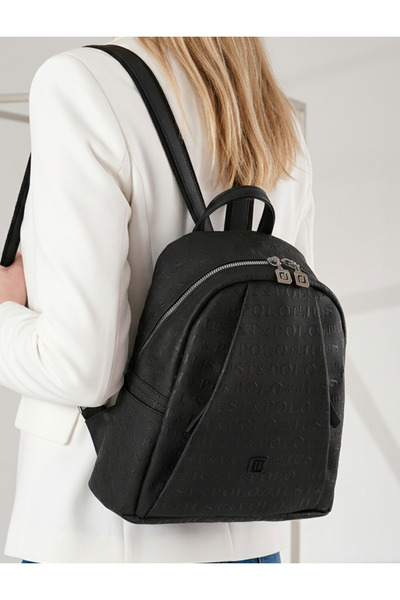 barberri Γυναικεία αθλητική τσάντα 9 θέσεων μεσαίου μεγέθους Jp4040tm Μαύρη