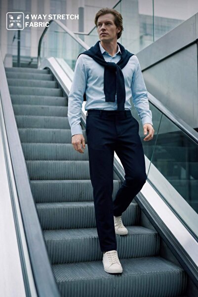 DeFacto Pantaloni cu croială ajustată T6317AZ26SP