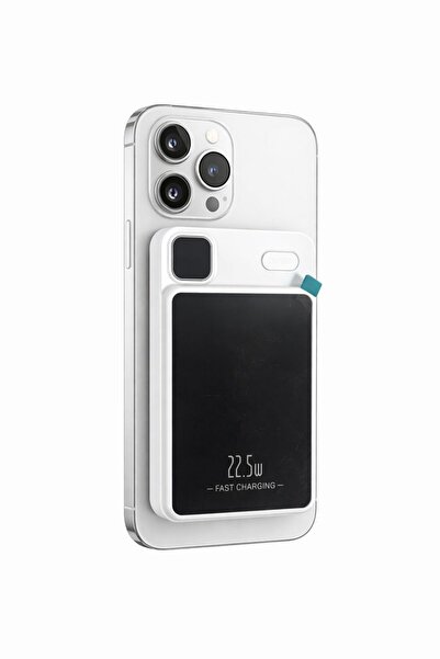 OEM Baterie externă, 10000mAh cu port USB-C, tehnologie MagSafe, wireless, în...