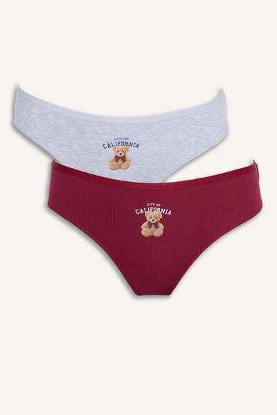 DeFacto Ribana 2-Pack Brief Panties F6084Ax25Au