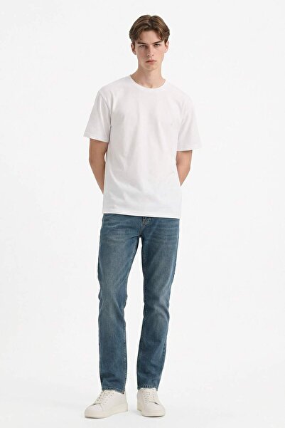 DeFacto Σέργιο Παντελόνι με κανονική εφαρμογή και κανονική μέση, με σωληνωτό ...