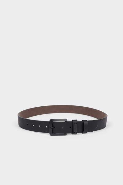 DeFacto Curea de blugi din piele artificială cu cataramă dreptunghiulară pent...