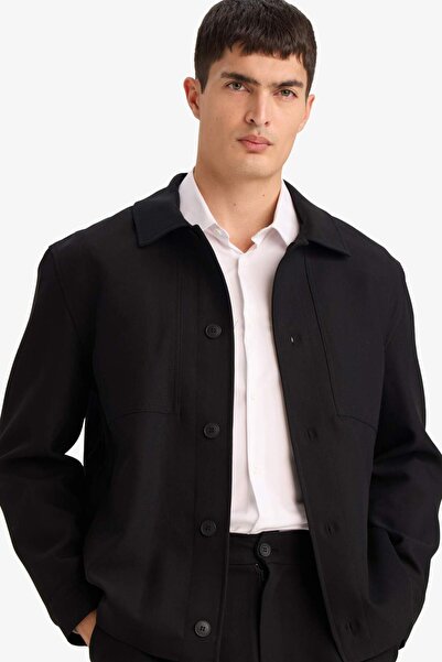 DeFacto Regular Fit Cotton Lined Jacket G8435Ax25Wn