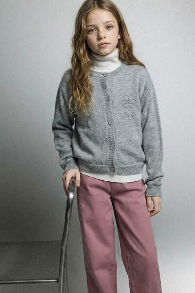 DeFacto كارديجان بأزرار للفتيات G3827A825WN