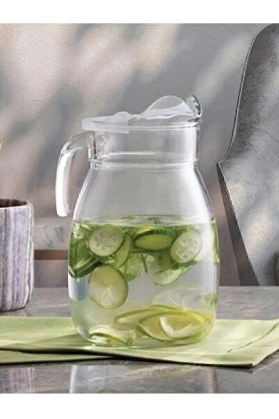 Paşabahçe 43864 Sürahi Karaf Niagara Şeffaf Kapak