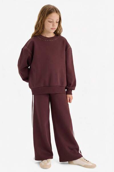 DeFacto Wide Leg Geniş Bol Paça Eşofman Altı Kız Çocuk G6277A825WN