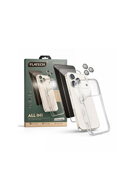 FLATECH فلاتيك بكج حماية ايفون 17 برو