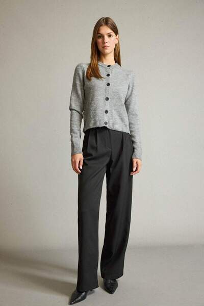 DeFacto Pantaloni cu picior drept cu talie normală Relax Fit G4708AX25WN