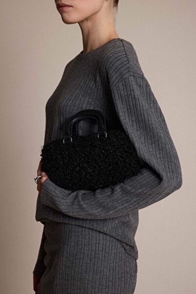 DeFacto Kadın Pelüş Çapraz Çanta F1253AXNS