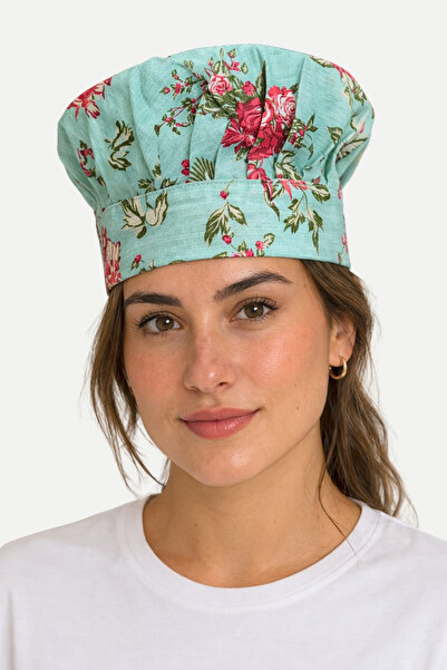 sevilya Adjustable Chef's Beret Adjustable Chef's Hat Chef Hat Patterned Chef...