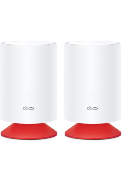 TP-LINK Sistem Mesh Wi-Fi 6 Deco Voice X20 (pachet de 2), Dual-Band, AX1800, ...