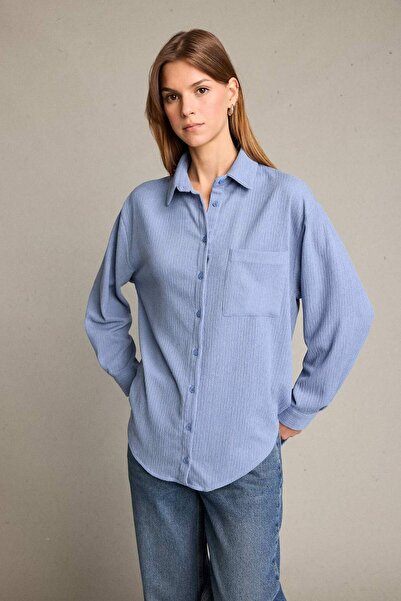 DeFacto Μακρυμάνικο πουκάμισο Regular Fit G5055AX25WN