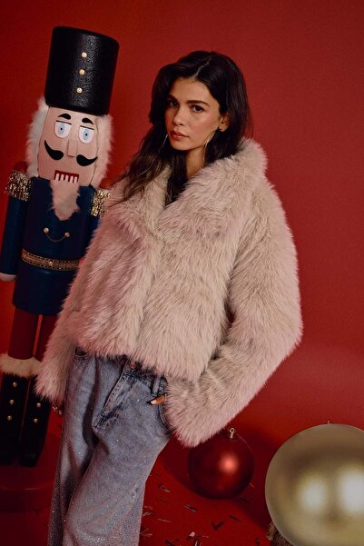 DeFacto Палто от изкуствена кожа с редовна кройка F2606AX25WN