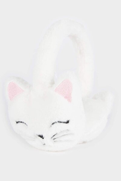 DeFacto 3D Pelüş Kulaklık Kız Çocuk F4351A825WN