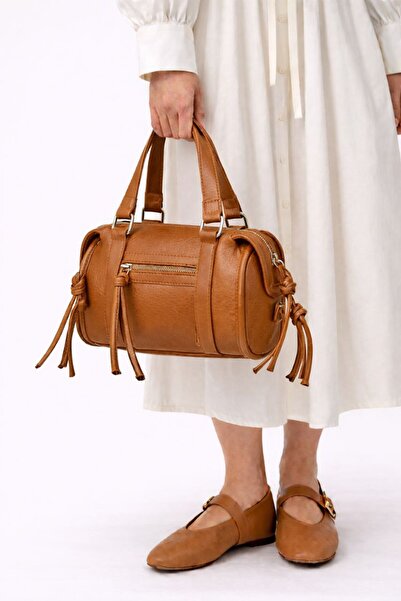 ÇANTAM GELSİN حقيبة تسوق حقيبة كتف مع إكسسوارات حزام