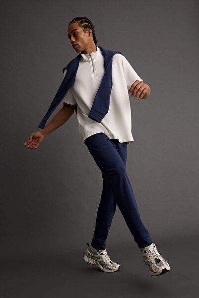 DeFacto Спортивні штани Slim Fit з вузьким кроєм і стандартними штанинами D72...