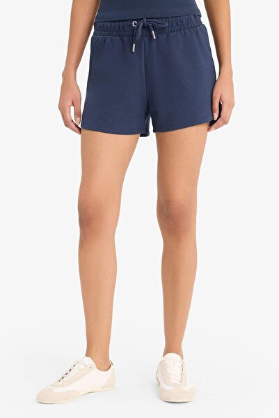 DeFacto Relax Fit Waist Lace-Up Short Shorts E5853Ax25Sm