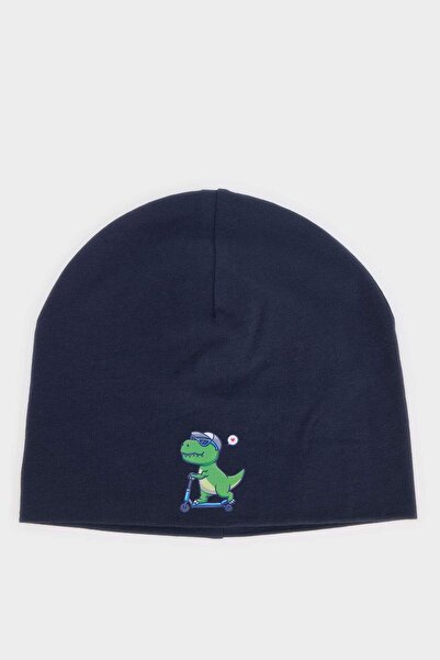 DeFacto Beretă din bumbac imprimată pentru băiat F2400A825SM