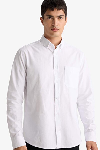 DeFacto 100% Cotton Basic Shirt A8028Ax25Au