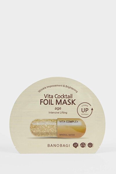 Banobagi Vita Cocktail Foil Brightening Mask 10ml – Aydınlatıcı & Canlandırıc...