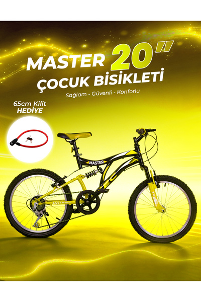 TEC Master 20" Çift Amortisörlü Bisiklet 7 Vites