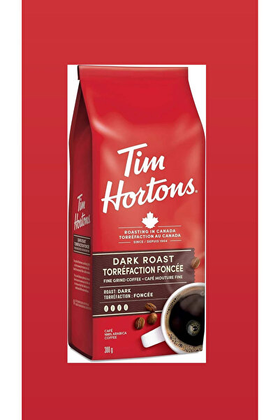Tim Hortons كانادا الأصلية - دارك روس - قهوة داكنة محمصة - 300 جرام