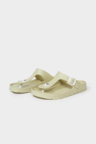 DeFacto Damen-Hausschuhe mit flacher Sohle Eva E3134AX25HS